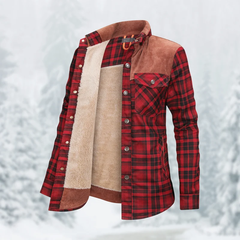 Almirae | Flanell-Wanderjacke für Frauen