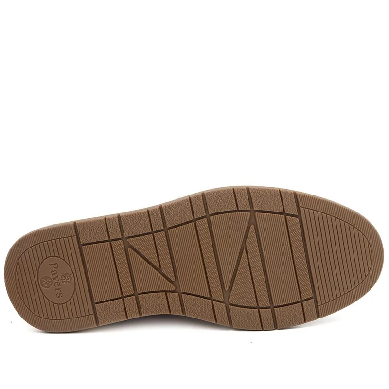 Casual Lace Up Shoes - XINGH44012 / 330 033 - Tan
