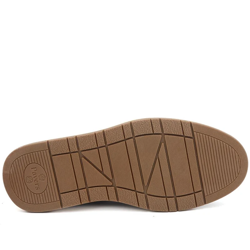 Casual Lace Up Shoes - XINGH44012 / 330 033 - Brown