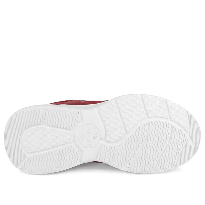 Wide Fit Easy Step In Bungee Lace Trainers - BRK42002 / 328 108 - Burgundy