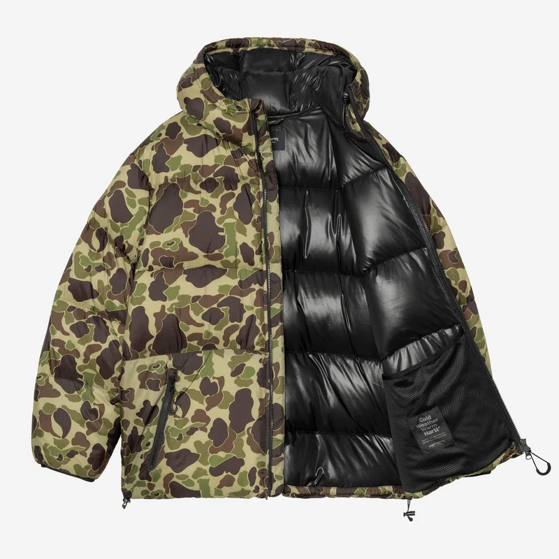 Carhartt WIP Herren-Toronto-Jacke | Camouflage-Entengrün