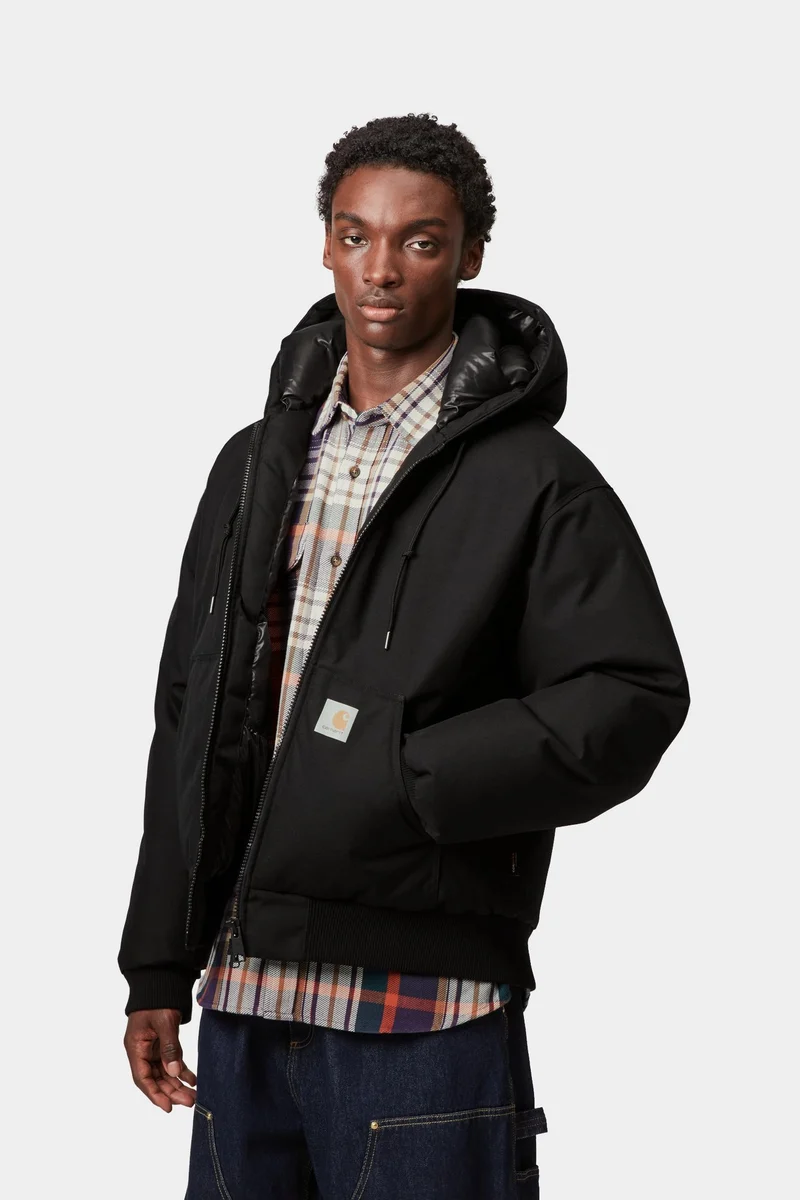Carhartt WIP Herren OG Active Kälteschutzjacke | Schwarz