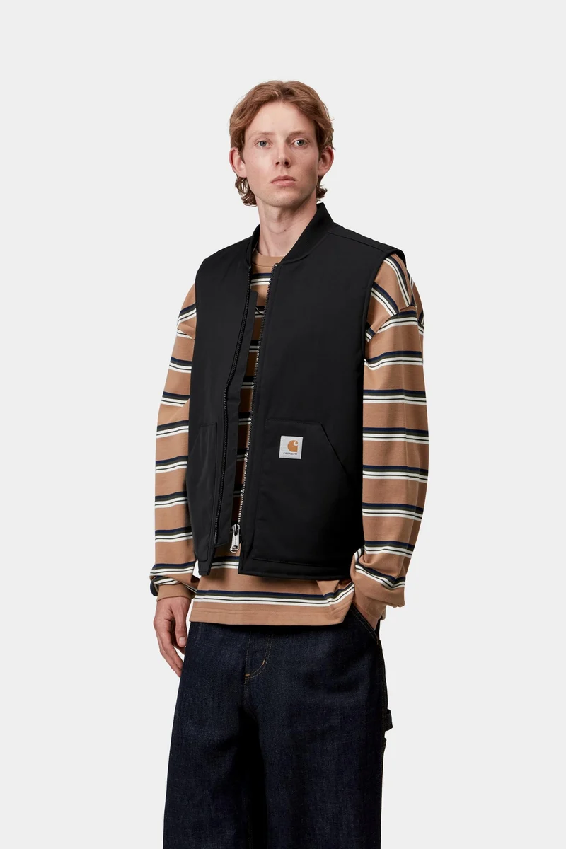 Carhartt WIP Leroy Herrenweste | Schwarz