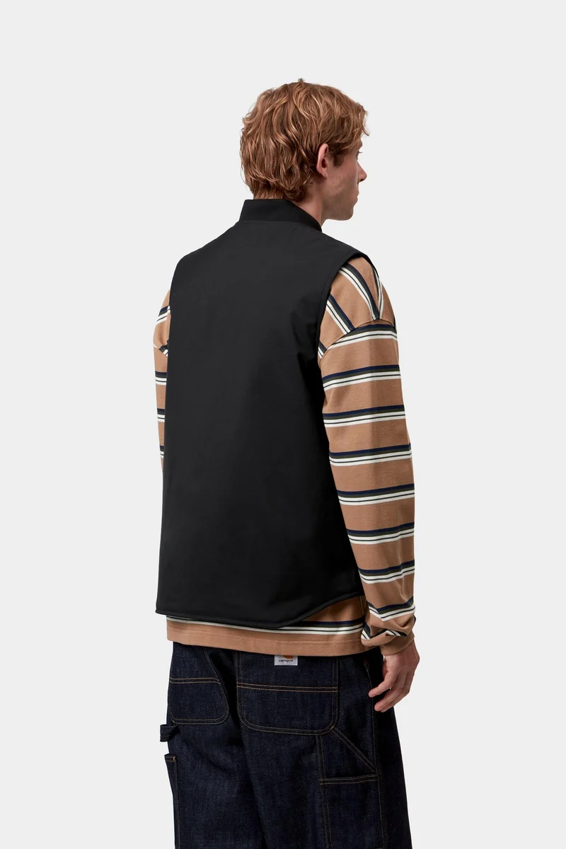 Carhartt WIP Leroy Herrenweste | Schwarz