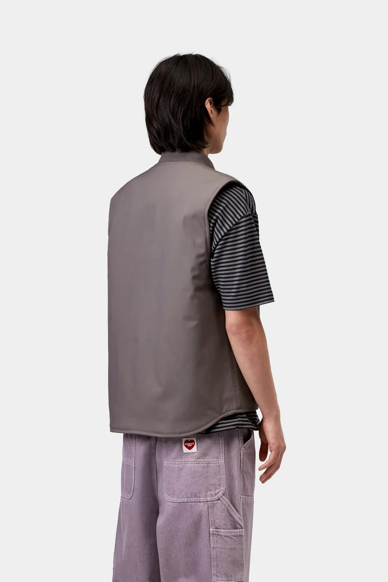 Carhartt WIP Leroy Herrenweste | Porphyr