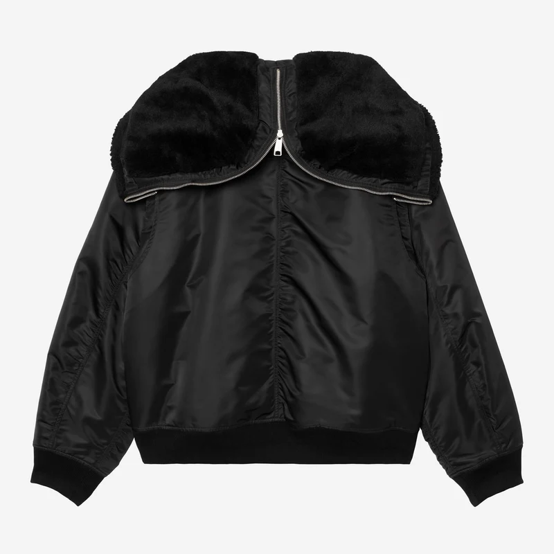 Carhartt WIP Oltera Bomberjacke mit Kapuze für Herren | Schwarz