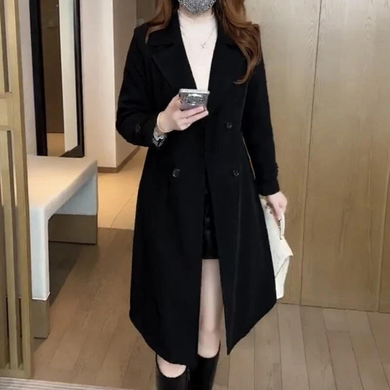 Dapie | Luxuriöser Trenchcoat aus Wolle