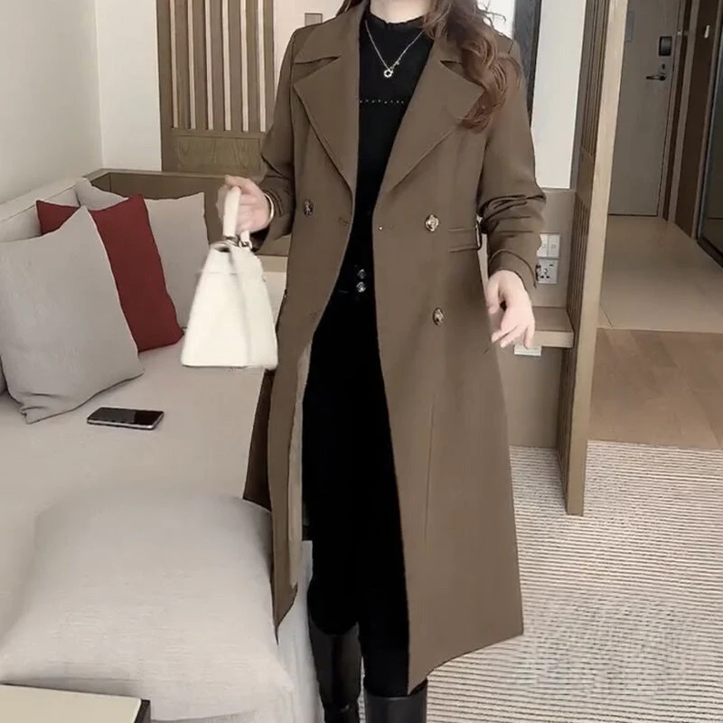 Dapie | Luxuriöser Trenchcoat aus Wolle