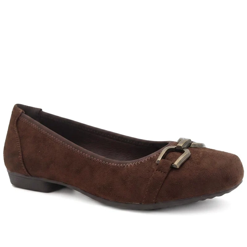 Wide Fit Buckle Detailed Pumps - WK43001 / 328 967