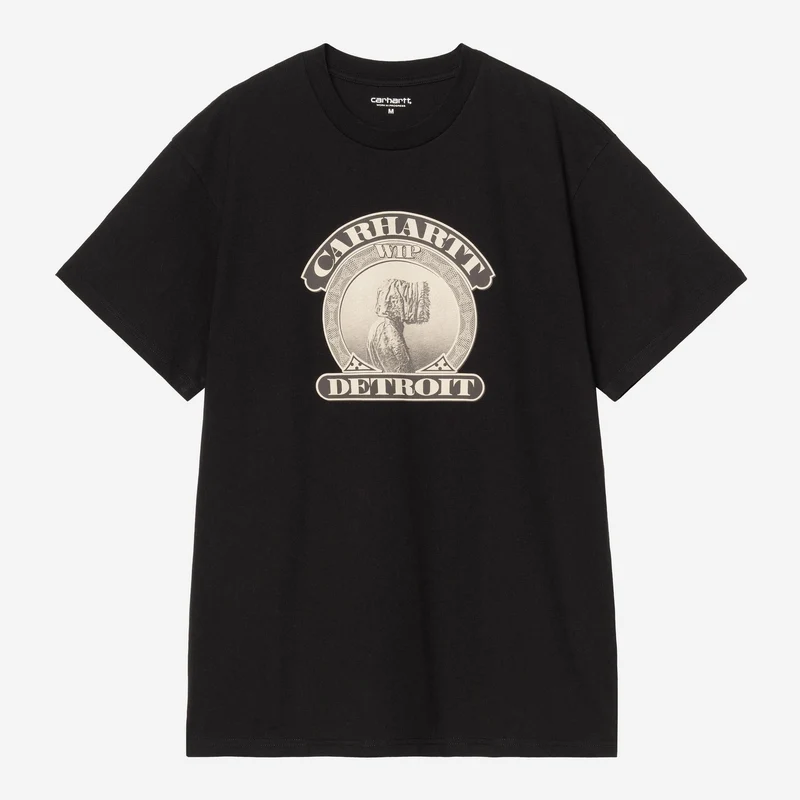 Carhartt WIP Herren-T-Shirt „Kältewelt“ | Schwarz