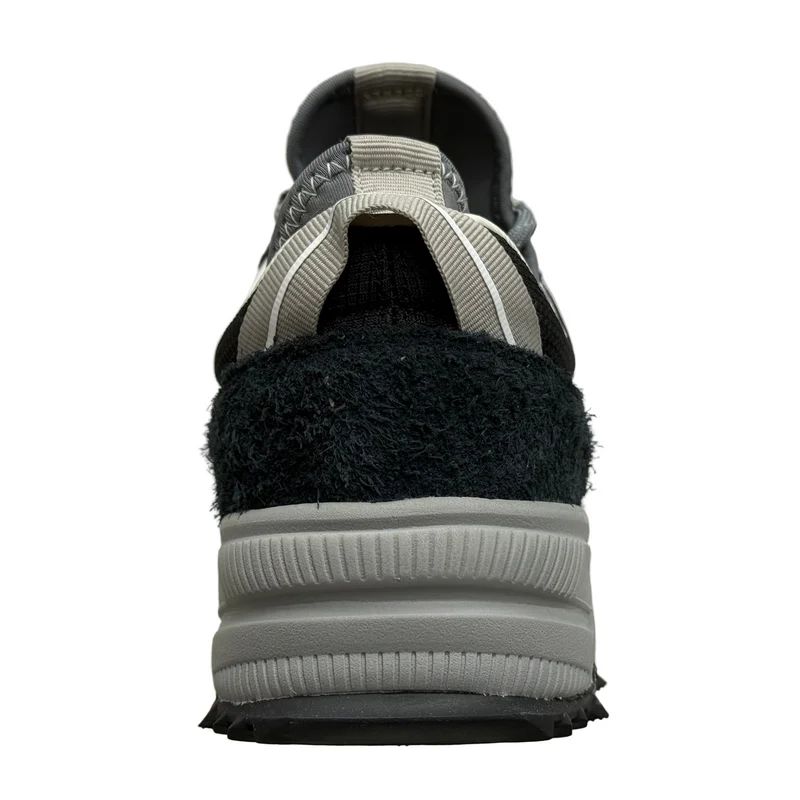 Napapijiri Herren Vortec Wildleder Slip-On Sneakers | Schwarz