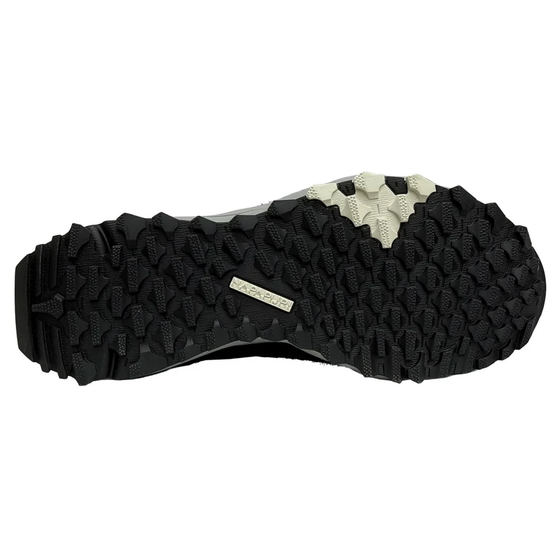 Napapijiri Herren Vortec Wildleder Slip-On Sneakers | Schwarz