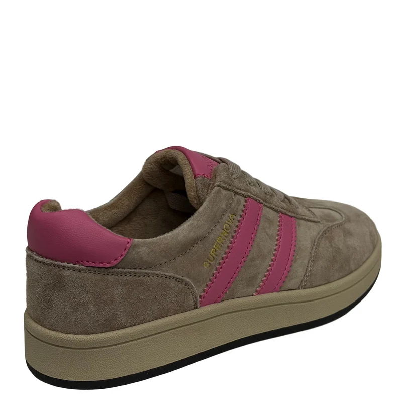 Drilleys Damen-Sneaker Forty One | Rosa Sorbet