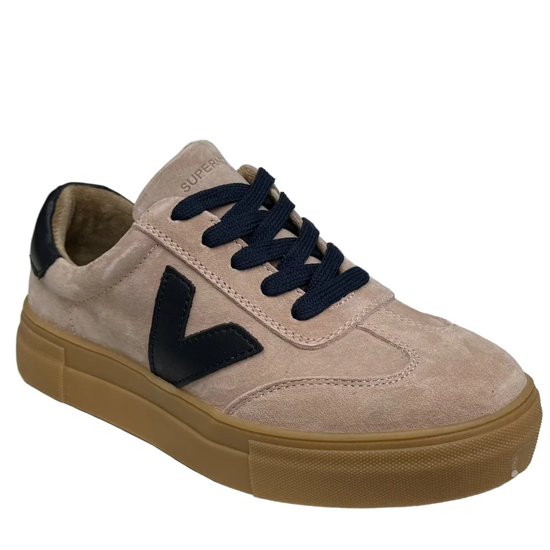 Drilleys Ninetey Damen-Sneaker | Dunkelblau