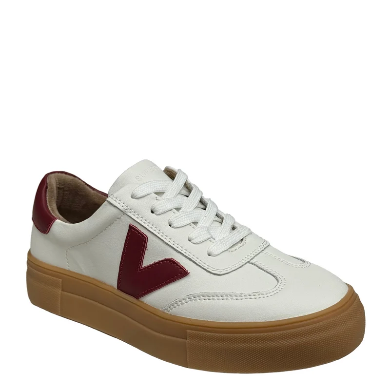 Drilleys Ninety Damen-Sneaker | Kristallmaroon