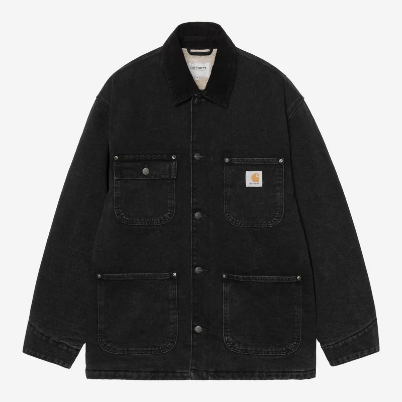 Carhartt WIP OG Chore Maitland Jeansjacke für Herren | Schwarz