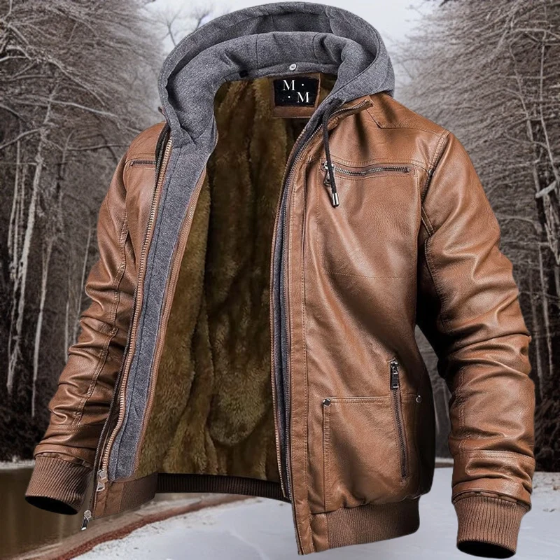 Leij | Hochwertige Lederjacke