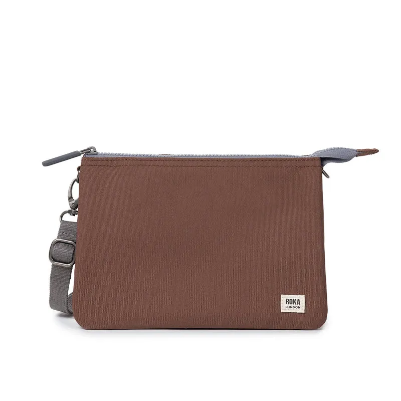 ROKA Carnaby Crossbody XL Coco Tasche aus recyceltem Canvas