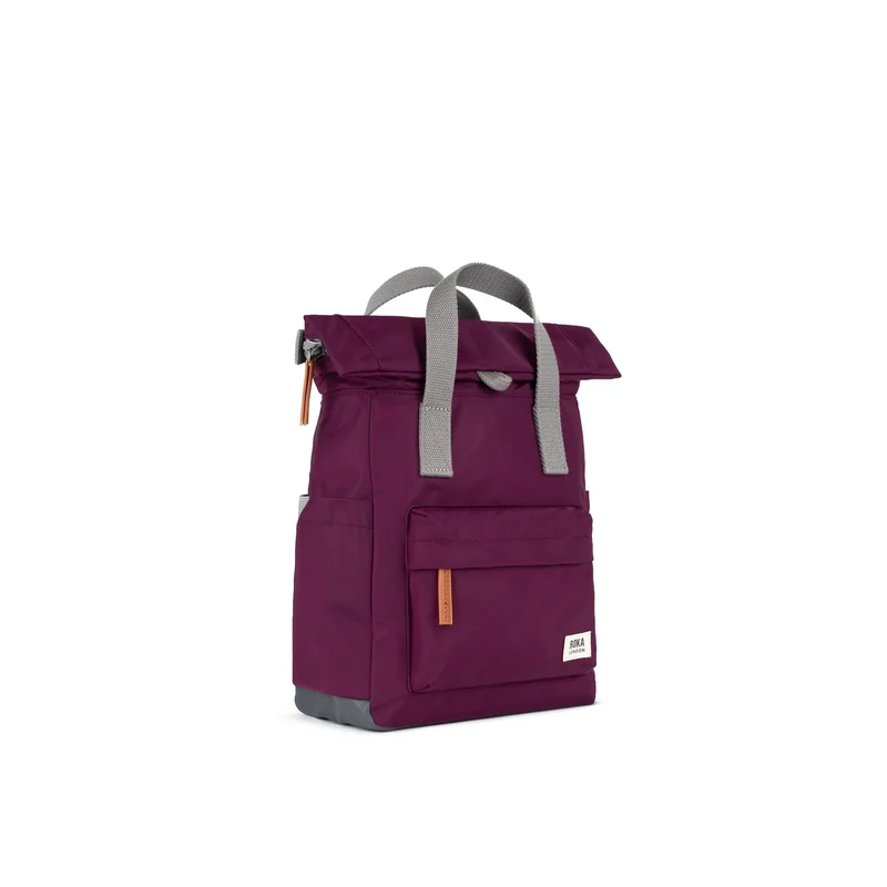 ROKA Canfield B Royal Burgundy Kleine Tasche aus recyceltem Nylon