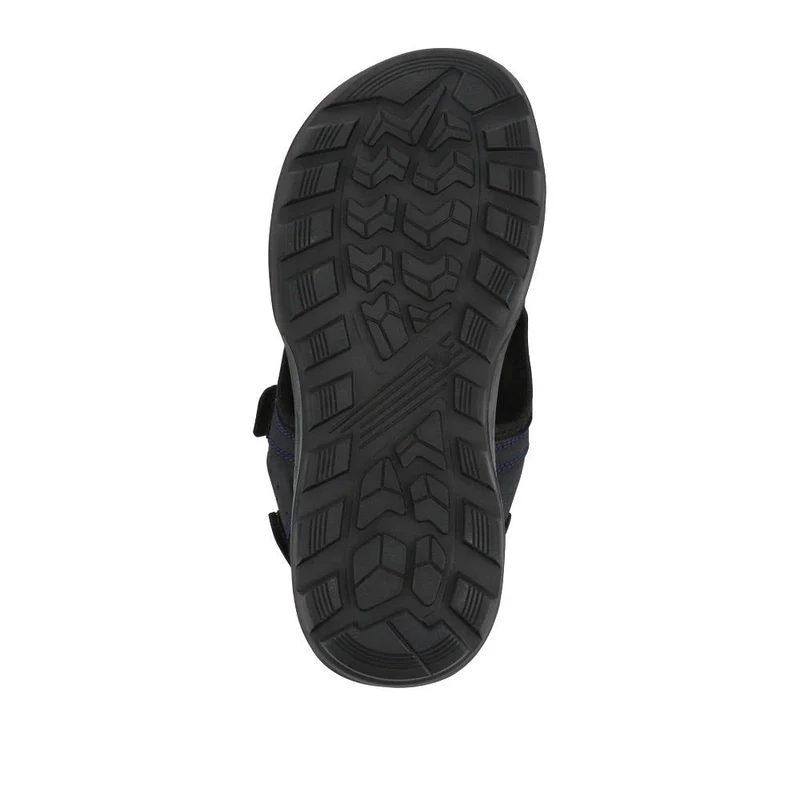 Leather Touch-Fastening Sandals - DDIN41011 / 327 116 - Navy
