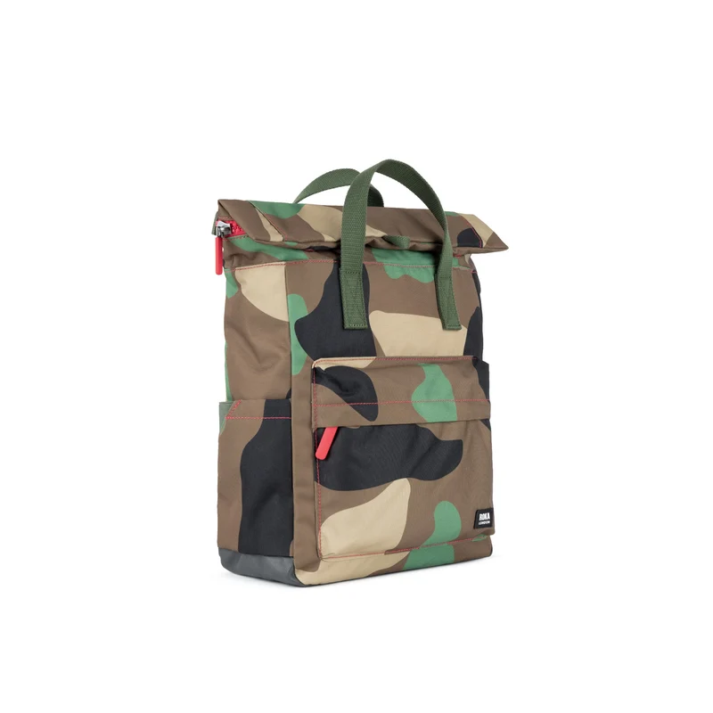 ROKA Canfield B Vintage Camo Medium Tasche aus recyceltem Canvas