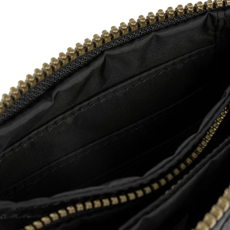 ROKA Carnaby Gold Label kleine Geldbörse aus recyceltem Nylon