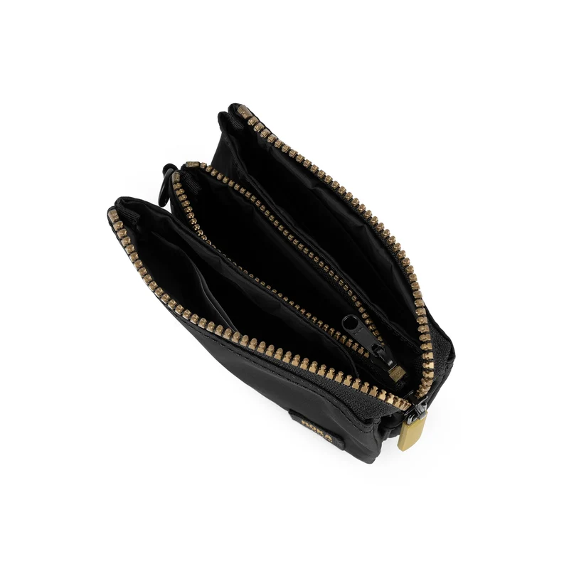 ROKA Carnaby Gold Label kleine Geldbörse aus recyceltem Nylon