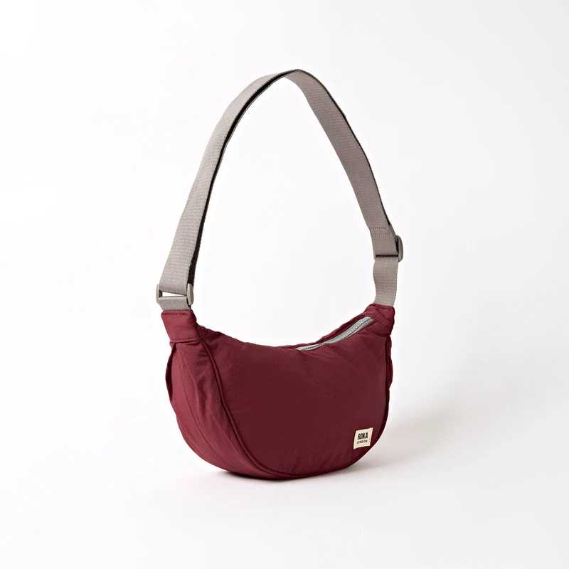 ROKA Farringdon Bordeaux-Tasche aus recyceltem Taslon