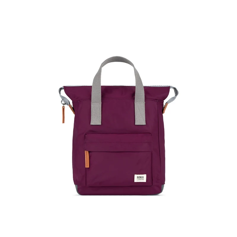 ROKA Bantry B Royal Burgundy Kleine Tasche aus recyceltem Nylon