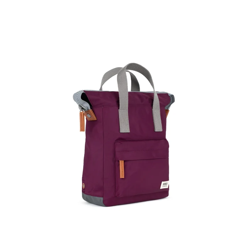 ROKA Bantry B Royal Burgundy Kleine Tasche aus recyceltem Nylon