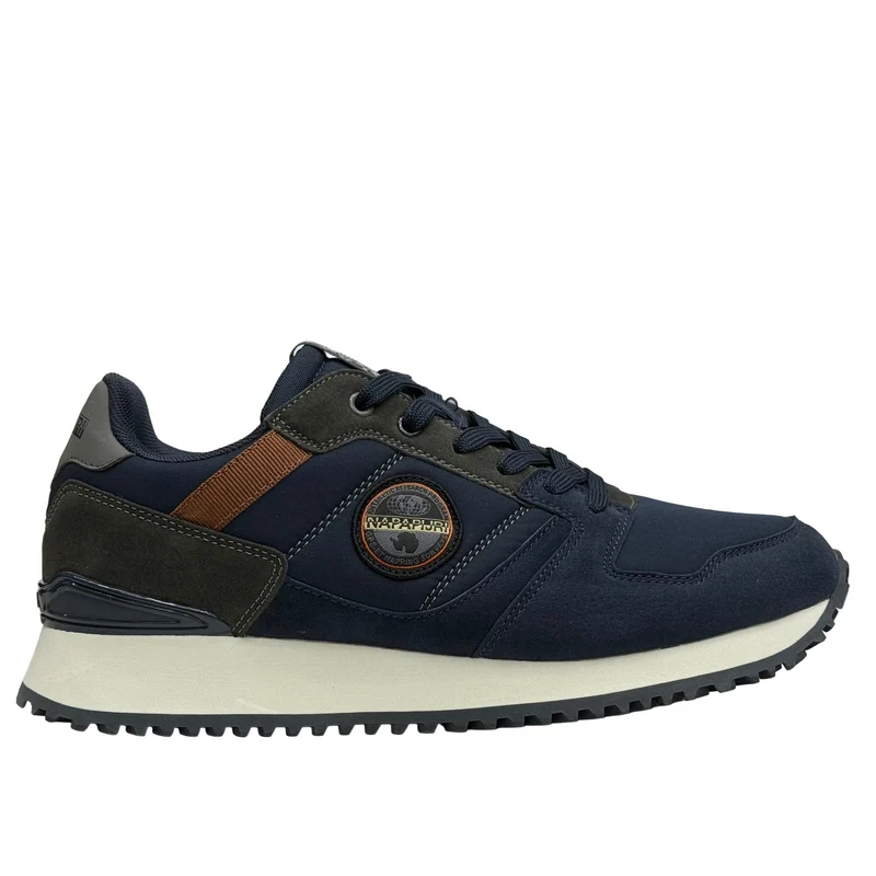 Napapijiri Herren Cosmos Bollo Sneaker | Marineblau / Grau