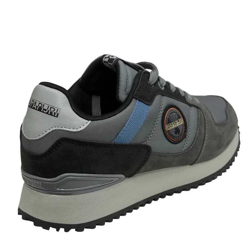 Napapijiri Herren Cosmos Bollo Sneaker | Dunkelgrau Solid