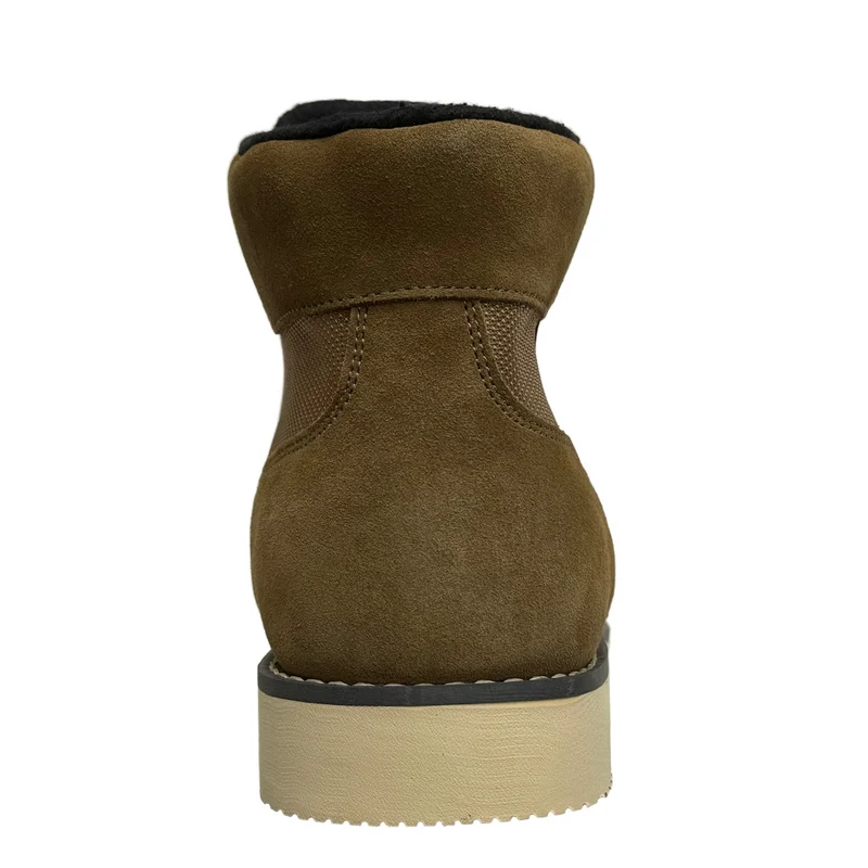 Napapijiri Herren-Ankle-Boots aus Conifer-Leder | Goldbraun