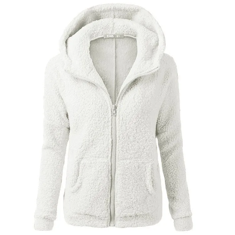 Fleecejacke mit Kapuze - Rachel