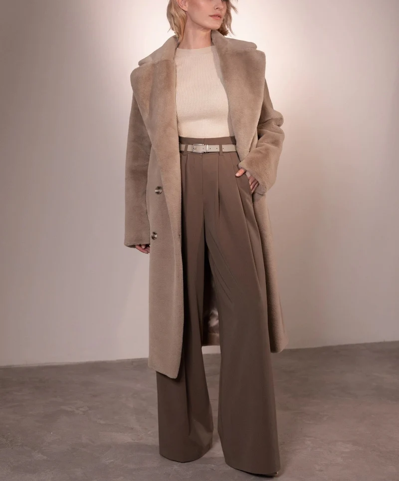 Wanna | Langer Damen Wintermantel
