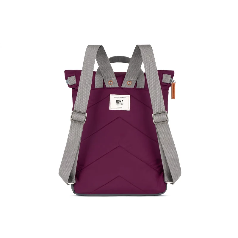 ROKA Canfield B Royal Burgundy Medium Tasche aus recyceltem Nylon
