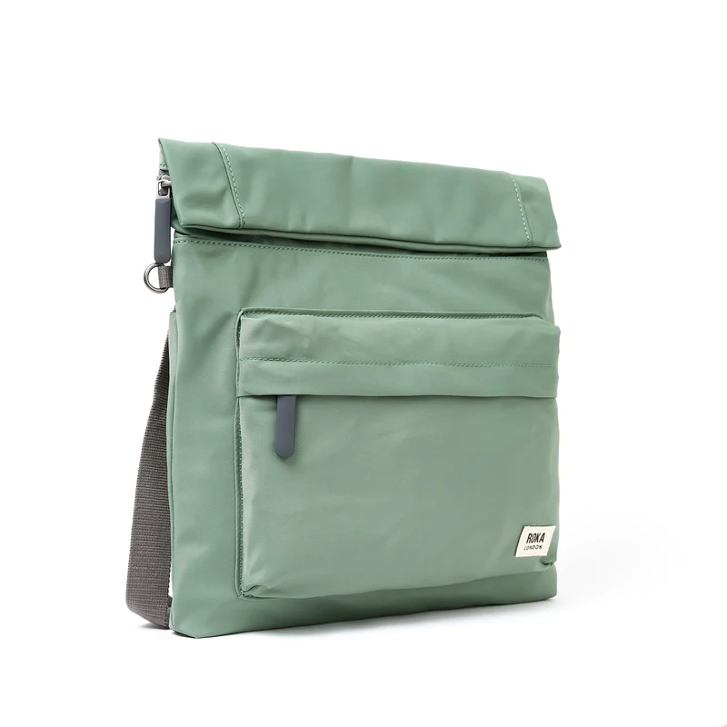 ROKA Stratford L Tasche aus recyceltem Nylon | Frost