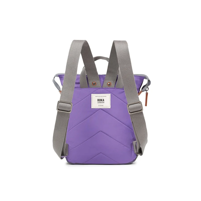 ROKA Bantry B Fresh Lila Kleine Tasche aus recyceltem Nylon