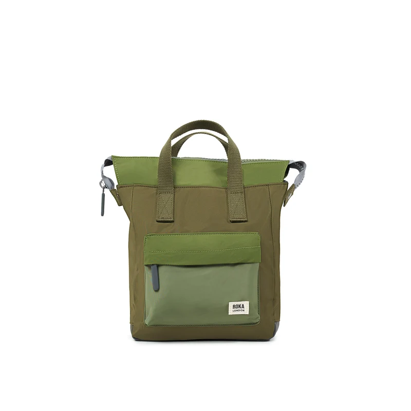 ROKA Bantry B Militärfarbene kleine Tasche aus recyceltem Nylon