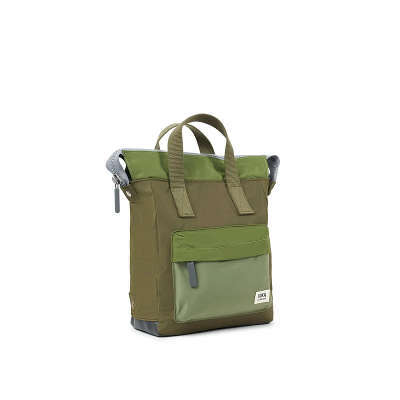 ROKA Bantry B Militärfarbene kleine Tasche aus recyceltem Nylon