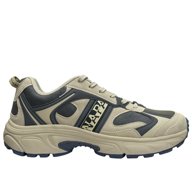 Napapijiri Herren Delta Sneaker | Marineblau / Grau