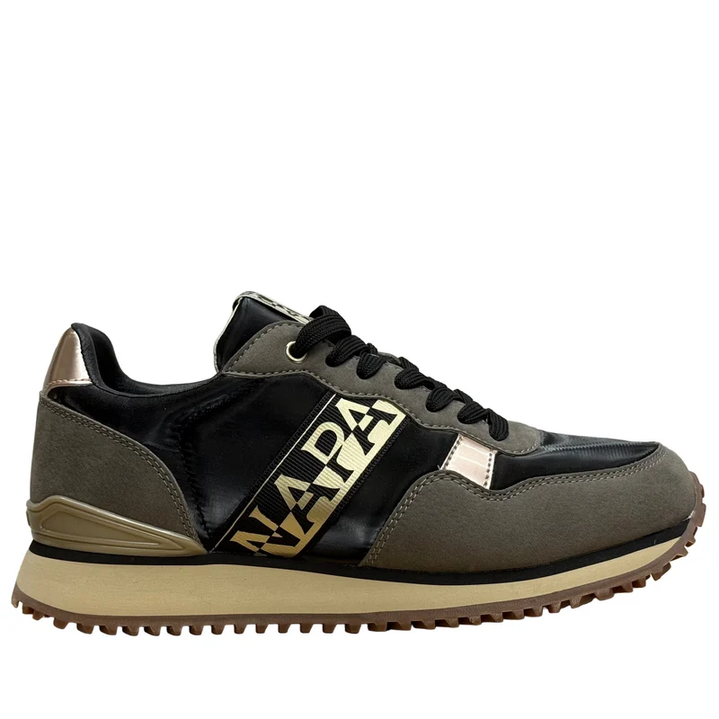 Napapijiri Damen Astra Sneaker | Schwarz / Grau