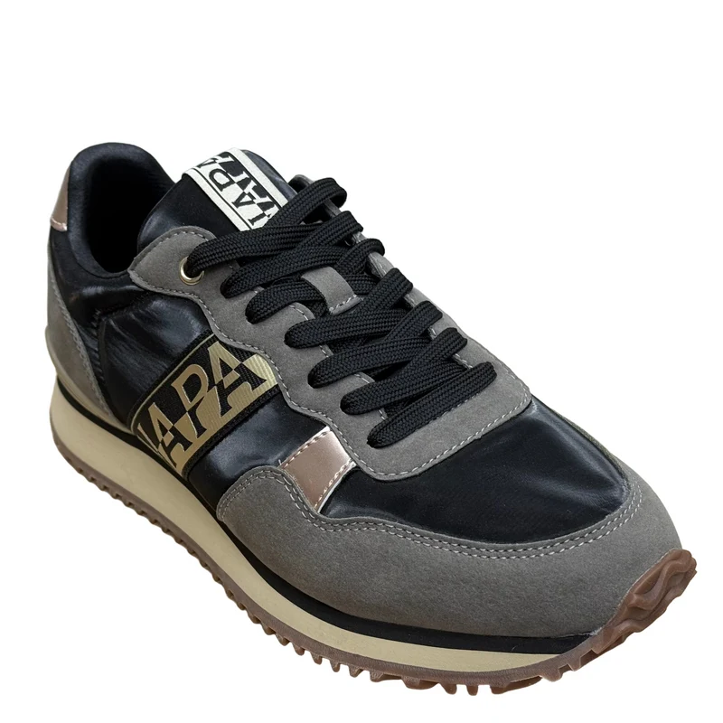 Napapijiri Damen Astra Sneaker | Schwarz / Grau