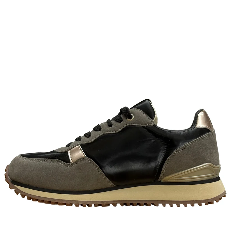 Napapijiri Damen Astra Sneaker | Schwarz / Grau