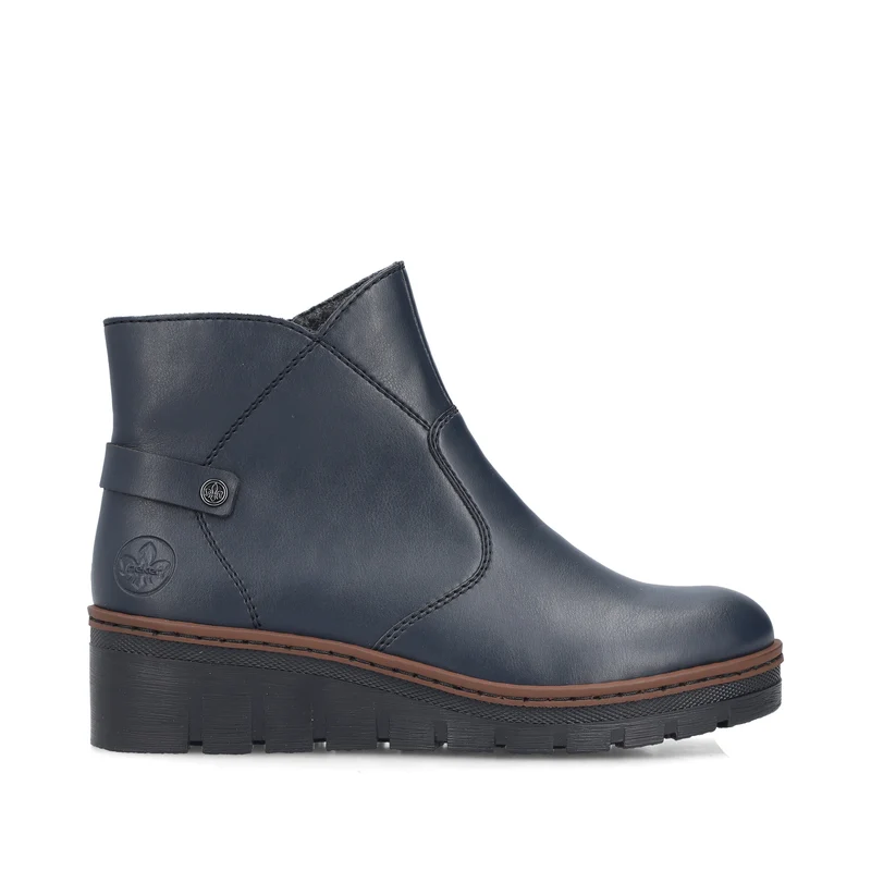 Rieker Damen Keilstiefeletten | Blau