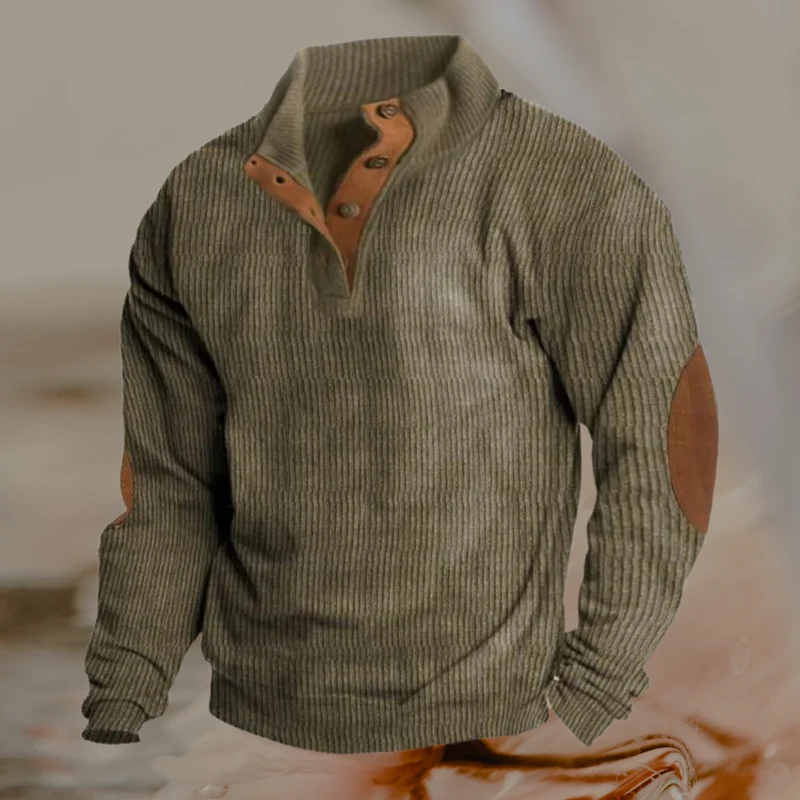 Qamar | Gestrickter Vintage-Pullover