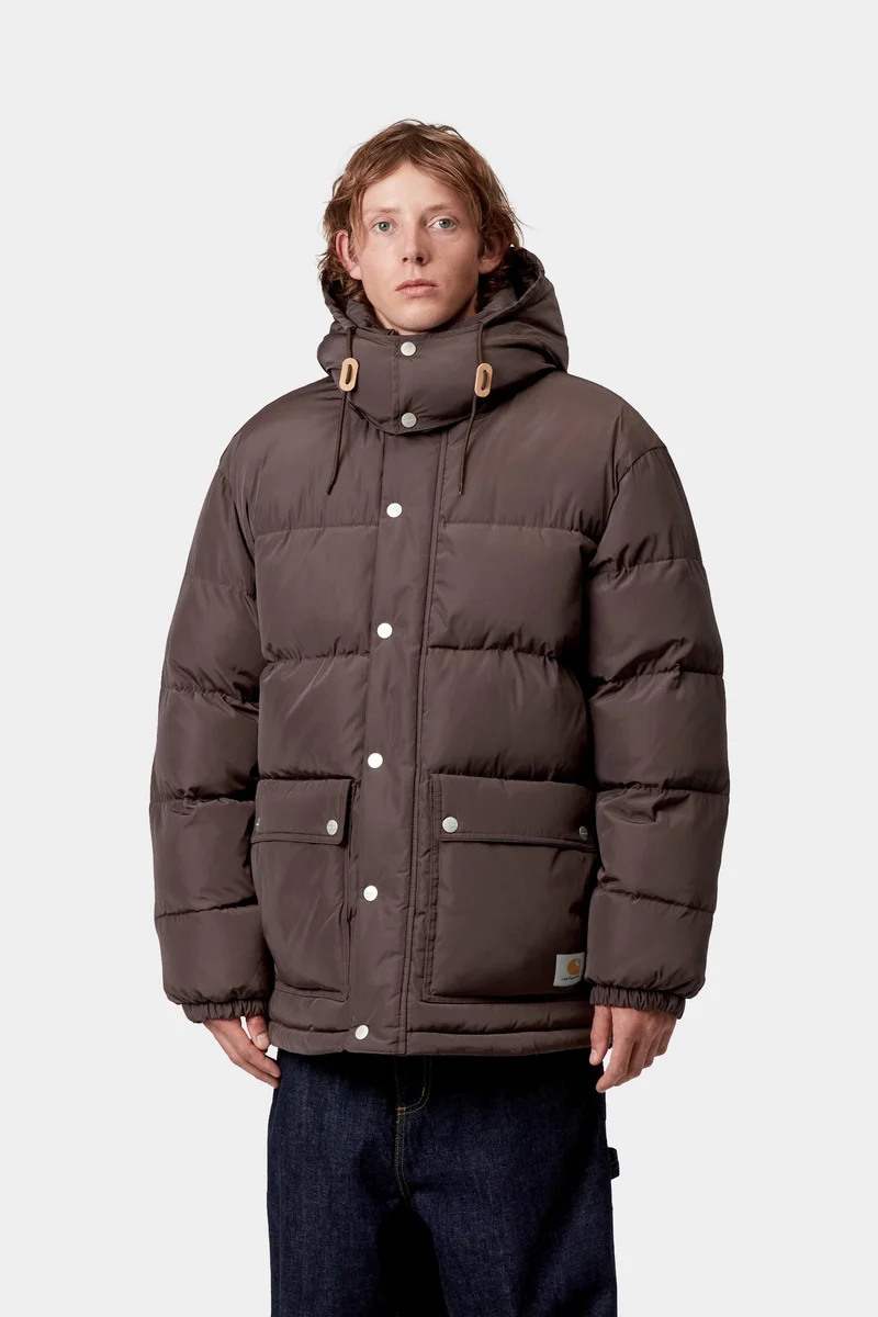 Carhartt WIP Herren Brent Jacke | Palisander