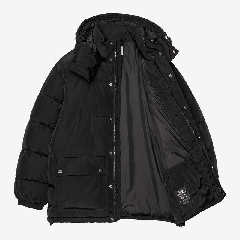 Carhartt WIP Herren-Jacke Brent | Schwarz
