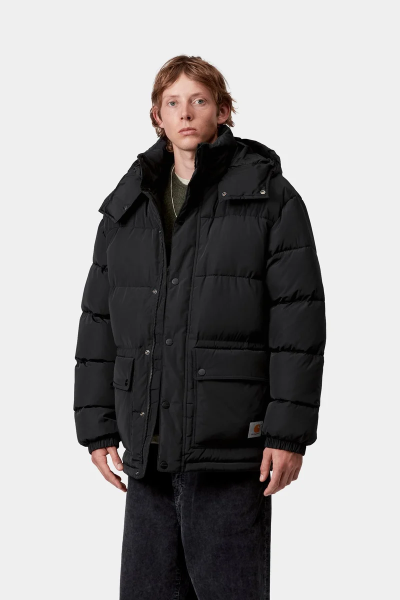 Carhartt WIP Herren-Jacke Brent | Schwarz