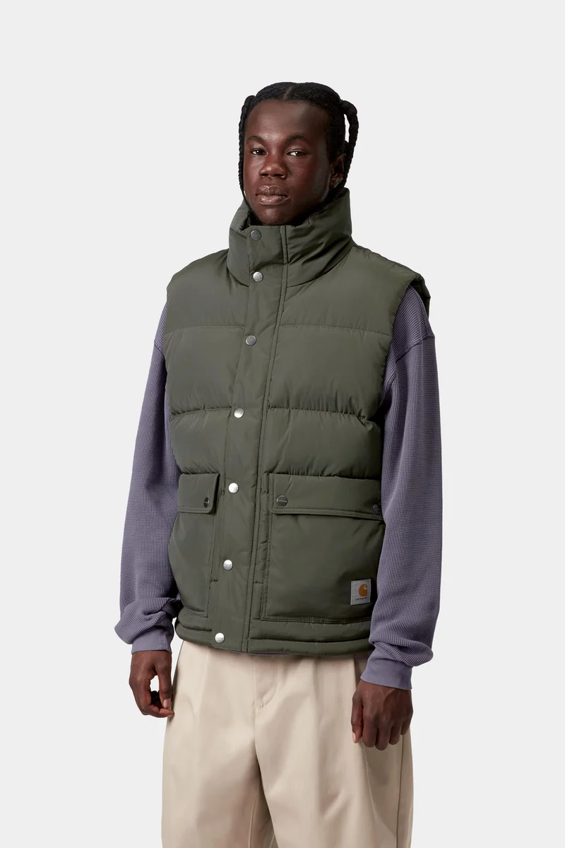Carhartt WIP Herrenweste Brent | Opuntia